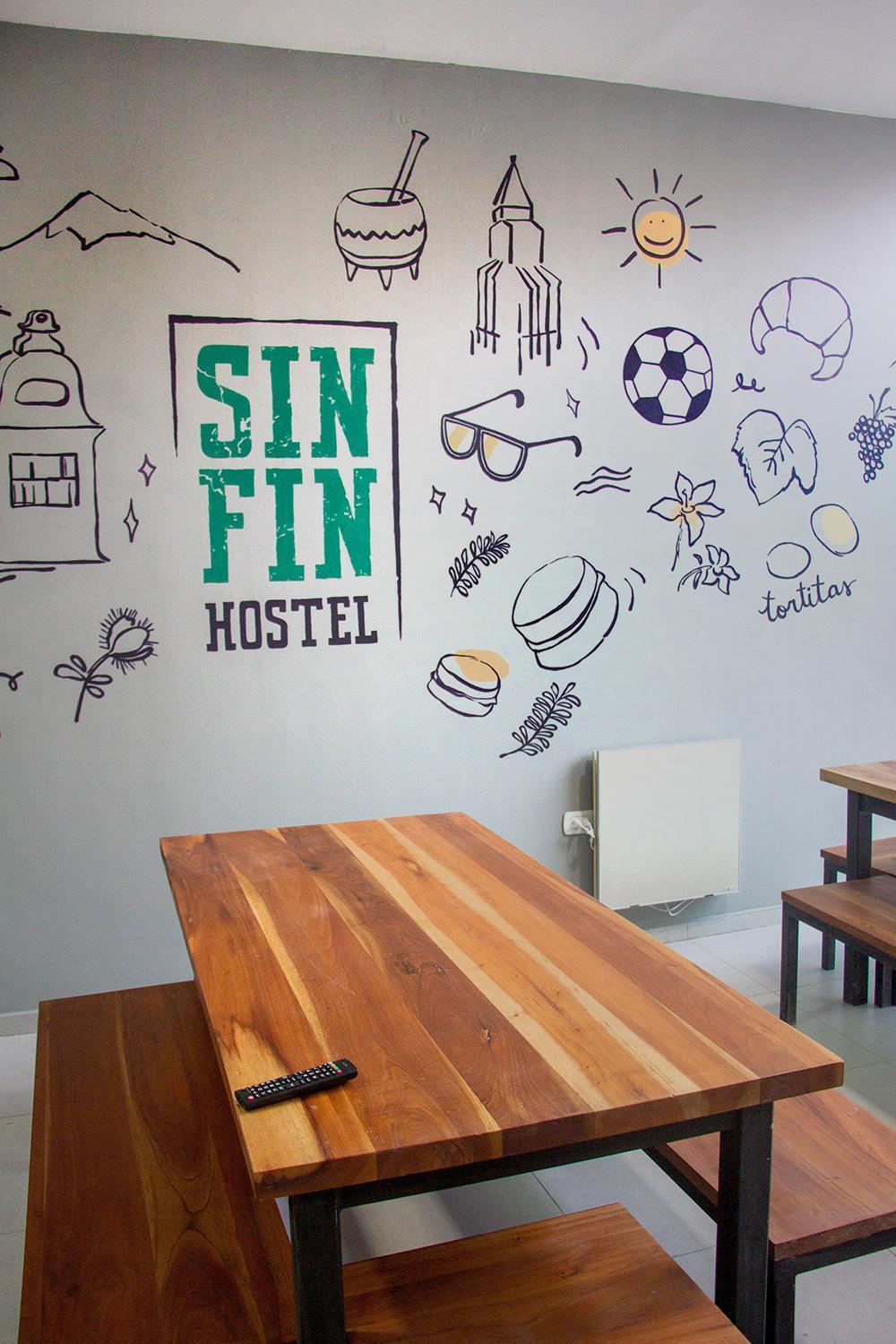 Sin Fin Hostel เมนโดซา ภายนอก รูปภาพ